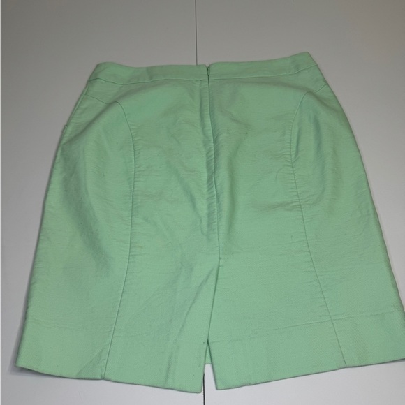 J.Crew The Pencil Skirt – Mint Green – Size 8 Minimalist Preppy Coastal Easter - Picture 2 of 8